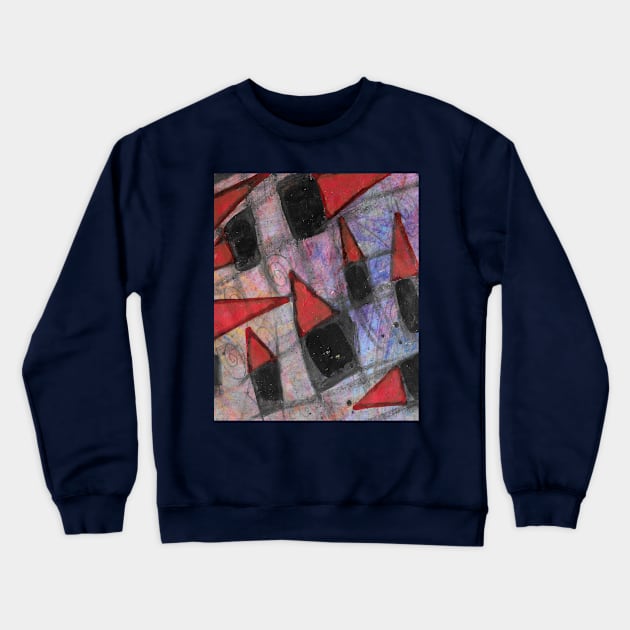 Shapes in space Crewneck Sweatshirt by walter festuccia